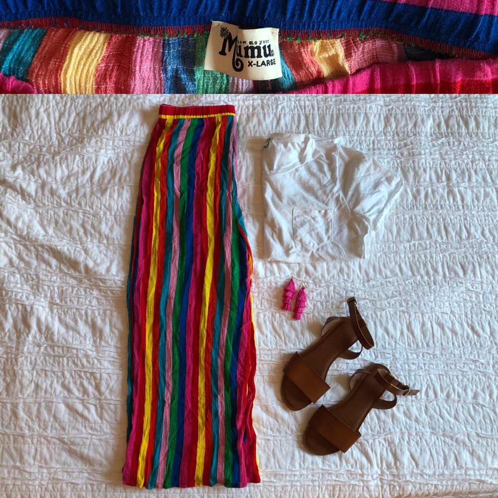 Final Price✨Show Me Your MuMu Tulum Stripe Pants